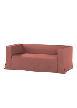 Pokrowiec na sofę Klippan 2-osobową długi z kontrafałdami ze sklepu dekoria.pl w kategorii Pokrowce na kanapy i fotele - zdjęcie 172491254