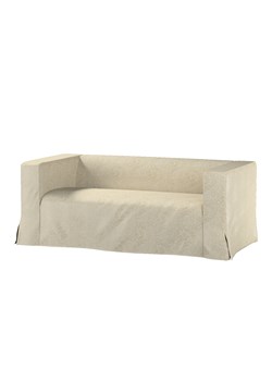 Pokrowiec na sofę Klippan 2-osobową długi z kontrafałdami ze sklepu dekoria.pl w kategorii Pokrowce na kanapy i fotele - zdjęcie 172491443
