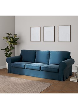 Pokrowiec na sofę Ektorp 3-osobową, rozkładaną ze sklepu dekoria.pl w kategorii Pokrowce na kanapy i fotele - zdjęcie 172493381