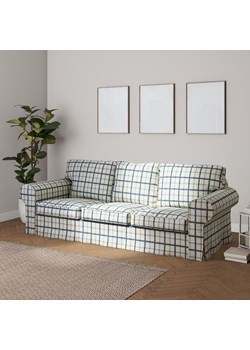 Pokrowiec na sofę Ektorp 3-osobową, rozkładaną ze sklepu dekoria.pl w kategorii Pokrowce na kanapy i fotele - zdjęcie 172493430