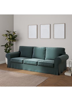 Pokrowiec na sofę Ektorp 3-osobową, rozkładaną ze sklepu dekoria.pl w kategorii Pokrowce na kanapy i fotele - zdjęcie 172493441