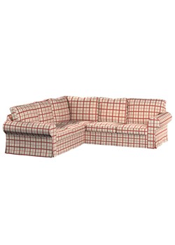 Pokrowiec na sofę narożną Ektorp ze sklepu dekoria.pl w kategorii Pokrowce na kanapy i fotele - zdjęcie 172496373