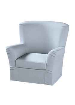Pokrowiec na fotel Tomelilla wysoki z zakładkami ze sklepu dekoria.pl w kategorii Pokrowce na kanapy i fotele - zdjęcie 172497783