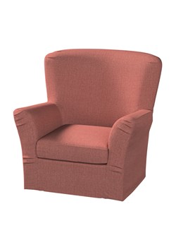 Pokrowiec na fotel Tomelilla wysoki z zakładkami ze sklepu dekoria.pl w kategorii Pokrowce na kanapy i fotele - zdjęcie 172497813
