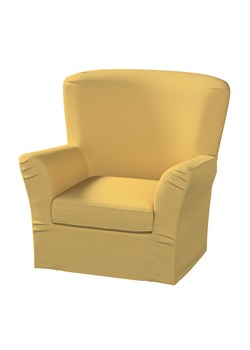Pokrowiec na fotel Tomelilla wysoki z zakładkami ze sklepu dekoria.pl w kategorii Pokrowce na kanapy i fotele - zdjęcie 172497833