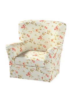 Pokrowiec na fotel Tomelilla wysoki z zakładkami ze sklepu dekoria.pl w kategorii Pokrowce na kanapy i fotele - zdjęcie 172497853