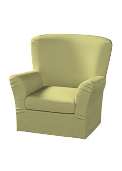 Pokrowiec na fotel Tomelilla wysoki z zakładkami ze sklepu dekoria.pl w kategorii Pokrowce na kanapy i fotele - zdjęcie 172497881