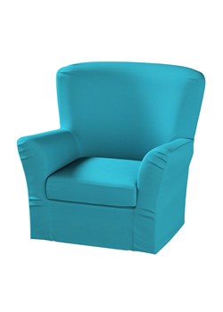 Pokrowiec na fotel Tomelilla wysoki z zakładkami ze sklepu dekoria.pl w kategorii Pokrowce na kanapy i fotele - zdjęcie 172497961