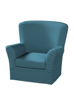 Pokrowiec na fotel Tomelilla wysoki z zakładkami ze sklepu dekoria.pl w kategorii Pokrowce na kanapy i fotele - zdjęcie 172497963