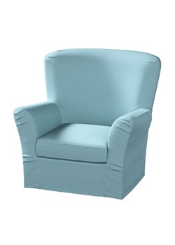 Pokrowiec na fotel Tomelilla wysoki z zakładkami ze sklepu dekoria.pl w kategorii Pokrowce na kanapy i fotele - zdjęcie 172497971