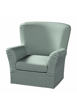 Pokrowiec na fotel Tomelilla wysoki z zakładkami ze sklepu dekoria.pl w kategorii Pokrowce na kanapy i fotele - zdjęcie 172497973