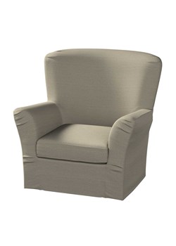 Pokrowiec na fotel Tomelilla wysoki z zakładkami ze sklepu dekoria.pl w kategorii Pokrowce na kanapy i fotele - zdjęcie 172497991