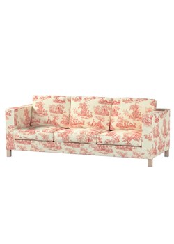 Pokrowiec na sofę Karlanda 3-osobową nierozkładaną, krótki ze sklepu dekoria.pl w kategorii Pokrowce na kanapy i fotele - zdjęcie 172504082