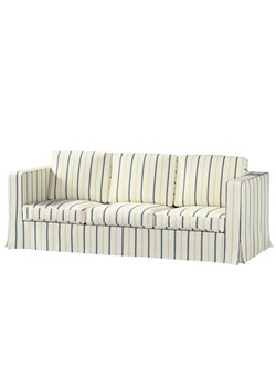 Pokrowiec na sofę Karlanda 3-osobową nierozkładaną, długi ze sklepu dekoria.pl w kategorii Pokrowce na kanapy i fotele - zdjęcie 172504420