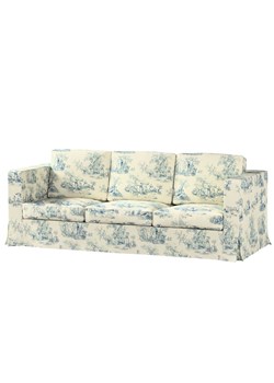 Pokrowiec na sofę Karlanda 3-osobową nierozkładaną, długi ze sklepu dekoria.pl w kategorii Pokrowce na kanapy i fotele - zdjęcie 172504432