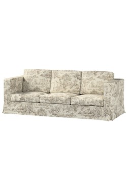 Pokrowiec na sofę Karlanda 3-osobową nierozkładaną, długi ze sklepu dekoria.pl w kategorii Pokrowce na kanapy i fotele - zdjęcie 172504573
