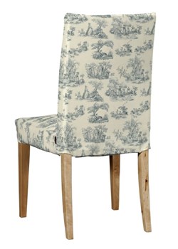 Pokrowiec na krzesło Henriksdal krótki ze sklepu dekoria.pl w kategorii Pokrowce na krzesła - zdjęcie 172514483