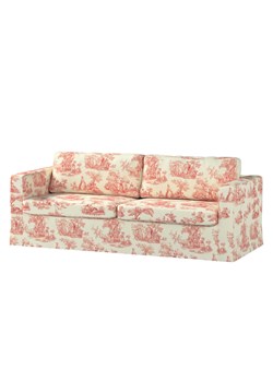 Pokrowiec na sofę Karlstad 3-osobową nierozkładaną, długi ze sklepu dekoria.pl w kategorii Pokrowce na kanapy i fotele - zdjęcie 172517312