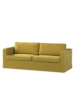 Pokrowiec na sofę Karlstad 3-osobową nierozkładaną, długi ze sklepu dekoria.pl w kategorii Pokrowce na kanapy i fotele - zdjęcie 172517344