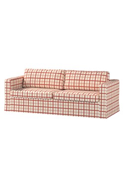 Pokrowiec na sofę Karlstad 3-osobową nierozkładaną, długi ze sklepu dekoria.pl w kategorii Pokrowce na kanapy i fotele - zdjęcie 172517381
