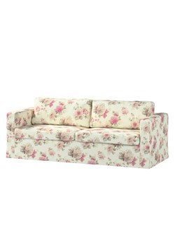 Pokrowiec na sofę Karlstad 3-osobową nierozkładaną, długi ze sklepu dekoria.pl w kategorii Pokrowce na kanapy i fotele - zdjęcie 172517383