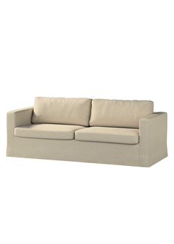Pokrowiec na sofę Karlstad 3-osobową nierozkładaną, długi ze sklepu dekoria.pl w kategorii Pokrowce na kanapy i fotele - zdjęcie 172517464