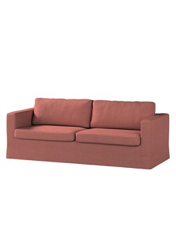 Pokrowiec na sofę Karlstad 3-osobową nierozkładaną, długi ze sklepu dekoria.pl w kategorii Pokrowce na kanapy i fotele - zdjęcie 172517473