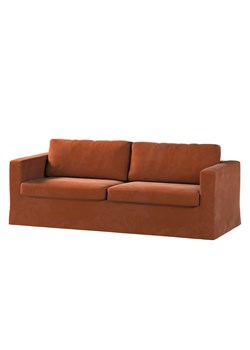 Pokrowiec na sofę Karlstad 3-osobową nierozkładaną, długi ze sklepu dekoria.pl w kategorii Pokrowce na kanapy i fotele - zdjęcie 172517491