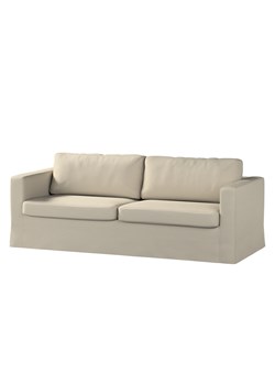 Pokrowiec na sofę Karlstad 3-osobową nierozkładaną, długi ze sklepu dekoria.pl w kategorii Pokrowce na kanapy i fotele - zdjęcie 172517503