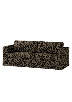 Pokrowiec na sofę Karlstad 3-osobową nierozkładaną, długi ze sklepu dekoria.pl w kategorii Pokrowce na kanapy i fotele - zdjęcie 172517650