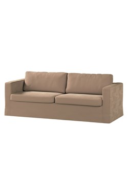 Pokrowiec na sofę Karlstad 3-osobową nierozkładaną, długi ze sklepu dekoria.pl w kategorii Pokrowce na kanapy i fotele - zdjęcie 172517662