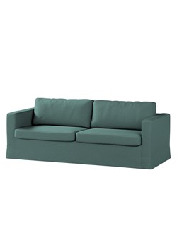 Pokrowiec na sofę Karlstad 3-osobową nierozkładaną, długi ze sklepu dekoria.pl w kategorii Pokrowce na kanapy i fotele - zdjęcie 172517713