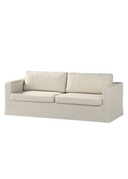 Pokrowiec na sofę Karlstad 3-osobową nierozkładaną, długi ze sklepu dekoria.pl w kategorii Pokrowce na kanapy i fotele - zdjęcie 172517731