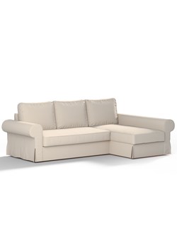 Pokrowiec na sofę Backabro rozkładaną z leżanką ze sklepu dekoria.pl w kategorii Pokrowce na kanapy i fotele - zdjęcie 172524272