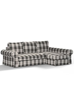 Pokrowiec na sofę Backabro rozkładaną z leżanką ze sklepu dekoria.pl w kategorii Pokrowce na kanapy i fotele - zdjęcie 172524290