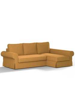 Pokrowiec na sofę Backabro rozkładaną z leżanką ze sklepu dekoria.pl w kategorii Pokrowce na kanapy i fotele - zdjęcie 172524302