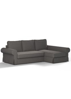 Pokrowiec na sofę Backabro rozkładaną z leżanką ze sklepu dekoria.pl w kategorii Pokrowce na kanapy i fotele - zdjęcie 172524320