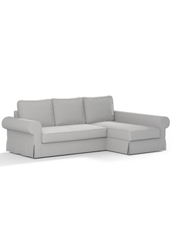 Pokrowiec na sofę Backabro rozkładaną z leżanką ze sklepu dekoria.pl w kategorii Pokrowce na kanapy i fotele - zdjęcie 172524332