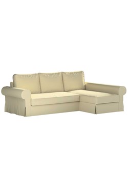 Pokrowiec na sofę Backabro rozkładaną z leżanką ze sklepu dekoria.pl w kategorii Pokrowce na kanapy i fotele - zdjęcie 172524350