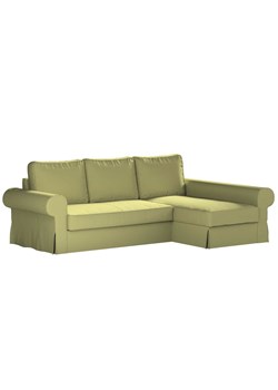 Pokrowiec na sofę Backabro rozkładaną z leżanką ze sklepu dekoria.pl w kategorii Pokrowce na kanapy i fotele - zdjęcie 172524353
