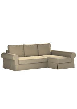Pokrowiec na sofę Backabro rozkładaną z leżanką ze sklepu dekoria.pl w kategorii Pokrowce na kanapy i fotele - zdjęcie 172524362