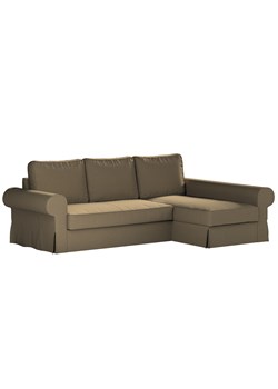 Pokrowiec na sofę Backabro rozkładaną z leżanką ze sklepu dekoria.pl w kategorii Pokrowce na kanapy i fotele - zdjęcie 172524374