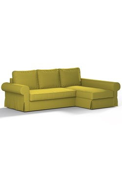 Pokrowiec na sofę Backabro rozkładaną z leżanką ze sklepu dekoria.pl w kategorii Pokrowce na kanapy i fotele - zdjęcie 172524404