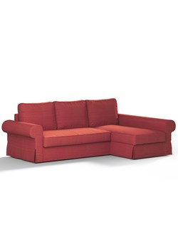 Pokrowiec na sofę Backabro rozkładaną z leżanką ze sklepu dekoria.pl w kategorii Pokrowce na kanapy i fotele - zdjęcie 172524422