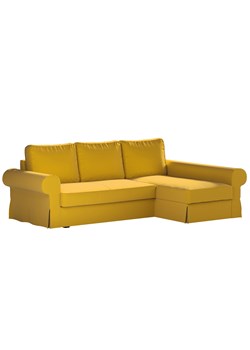 Pokrowiec na sofę Backabro rozkładaną z leżanką ze sklepu dekoria.pl w kategorii Pokrowce na kanapy i fotele - zdjęcie 172524434