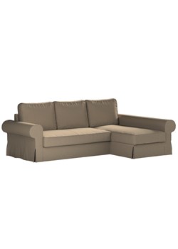 Pokrowiec na sofę Backabro rozkładaną z leżanką ze sklepu dekoria.pl w kategorii Pokrowce na kanapy i fotele - zdjęcie 172524440