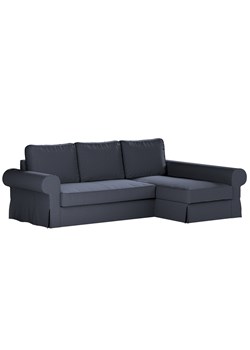 Pokrowiec na sofę Backabro rozkładaną z leżanką ze sklepu dekoria.pl w kategorii Pokrowce na kanapy i fotele - zdjęcie 172524443