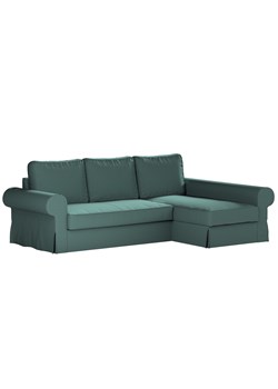 Pokrowiec na sofę Backabro rozkładaną z leżanką ze sklepu dekoria.pl w kategorii Pokrowce na kanapy i fotele - zdjęcie 172524470