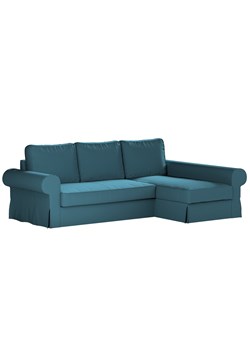 Pokrowiec na sofę Backabro rozkładaną z leżanką ze sklepu dekoria.pl w kategorii Pokrowce na kanapy i fotele - zdjęcie 172524494