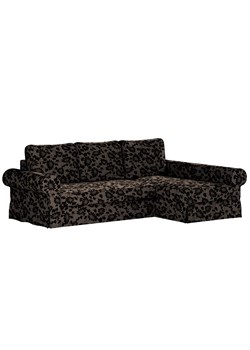 Pokrowiec na sofę Backabro rozkładaną z leżanką ze sklepu dekoria.pl w kategorii Pokrowce na kanapy i fotele - zdjęcie 172524500